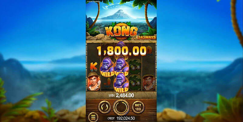 Kong Slot Machine Big Win