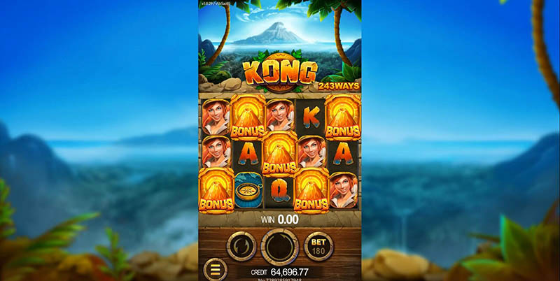 Kong Slot Machine Free Spins Bonus
