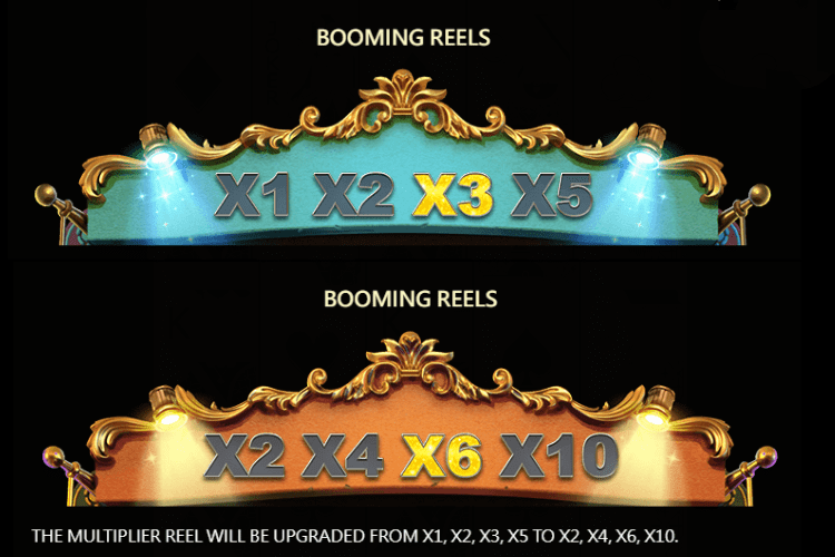 トランプカード スロット ゲーム Booming Reels