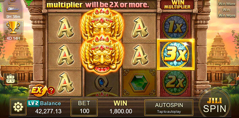 Fortune Gems Slot Machine Big Win