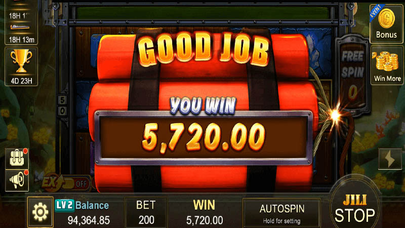 Gold Rush Slot Machine Bonus Game