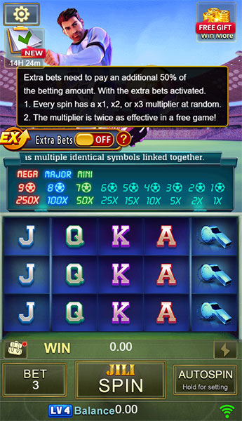 JILI ワールドカップ スロット マシン, Free Spins Slot Machines