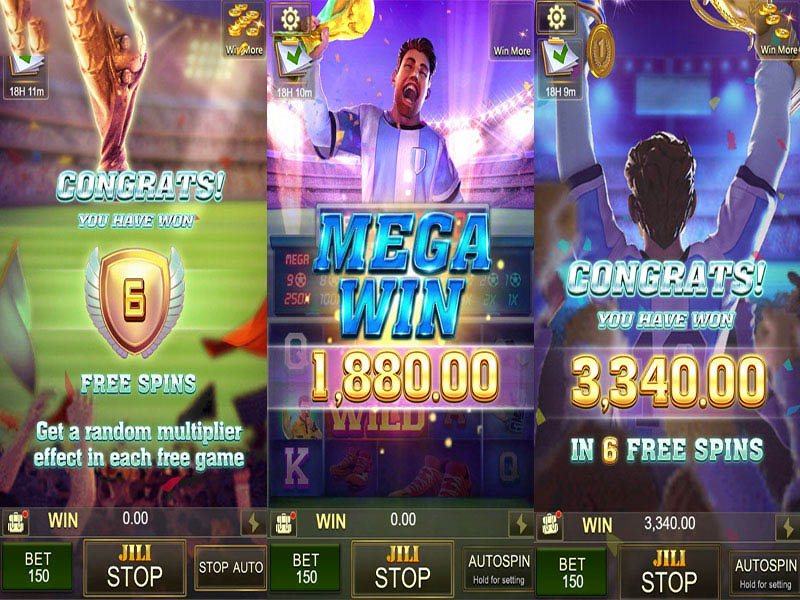 JILI ワールドカップ スロット マシン Free Spins Game