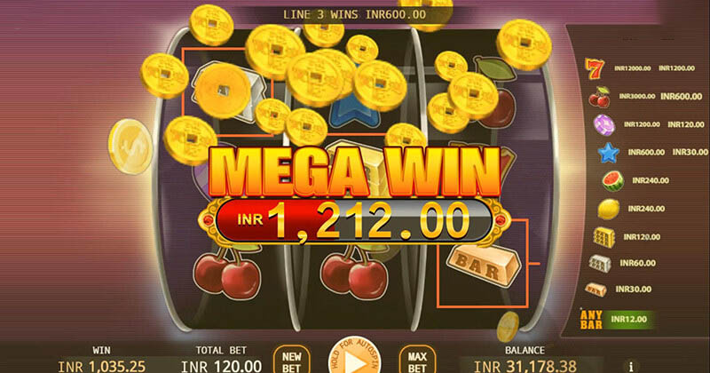 Fantasy 777 Slot Machine Big Win