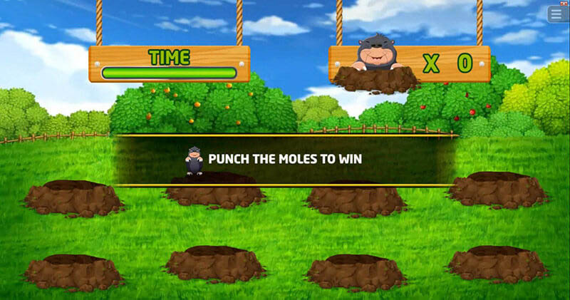Farm Mania Slot Machine Whack a Mole Bonus