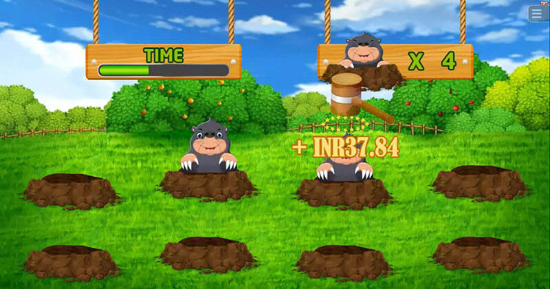 Farm Mania Slot Machine Whack a Mole Bonus