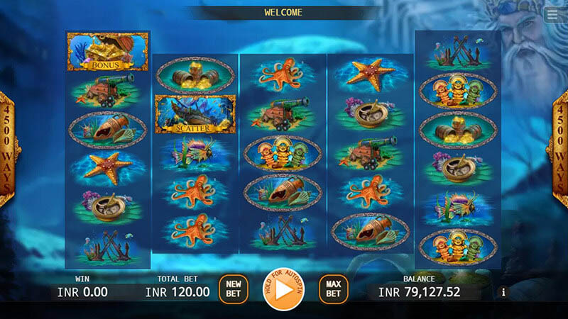 Poseidon's Treasure Slot Machine