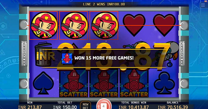 バツ-Bomber Slot Machine Free Spins Bonus