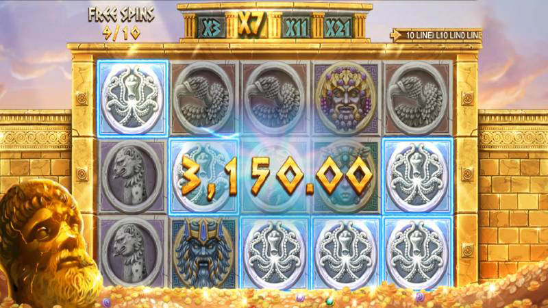 Ancient Fortunes Zeus Slot Machine Big Win 2