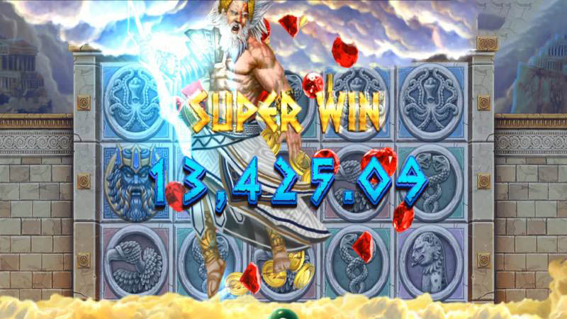 Ancient Fortunes Zeus Slot Machine Big Win 4