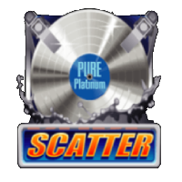 MG ピュアプラチナスロットマシン - Scatter Symbol