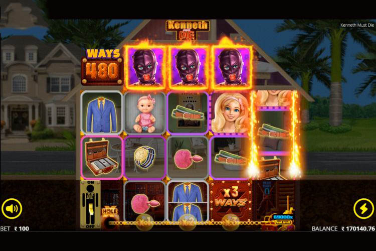 ケネス・マスト・ダイ スロット ゲームのデモ
