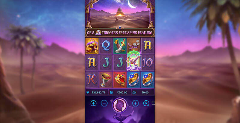Genies 3 Wishes Slot Machine