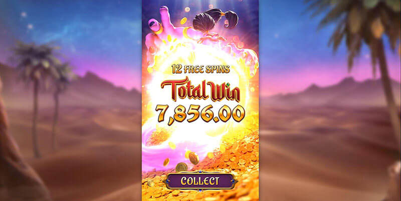 Genies 3 Wishes Slot Machine Free Spins Bonus