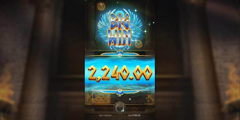 Symbols of Egypt Slot Machine Big Win