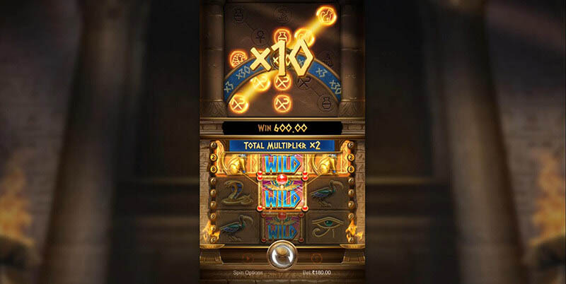 Symbols of Egypt Slot Machine Big Win
