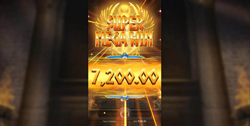 Symbols of Egypt Slot Machine Big Win