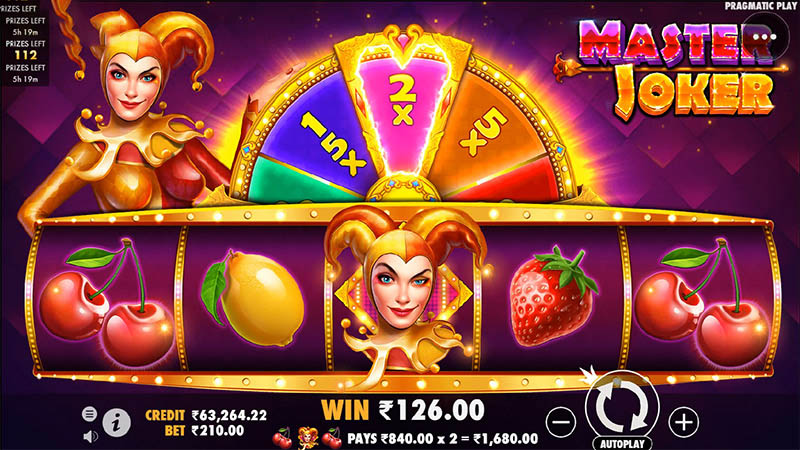 Master Joker Slot Machine Big Win 1
