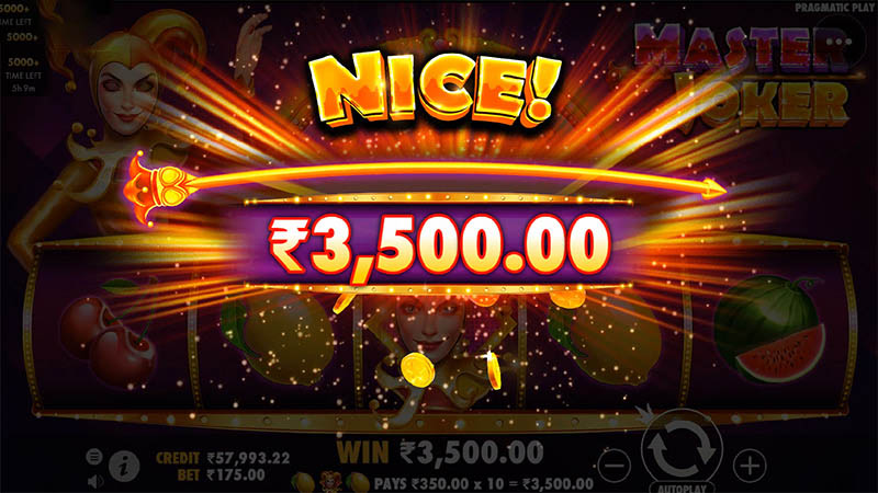 Master Joker Slot Machine Big Win 2