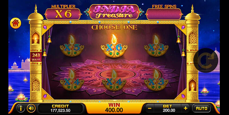 India Treasure Slot Machine Free Spins Bonus